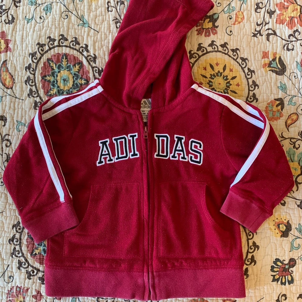 🔴 *5 for $20 Sale* Boys Adidas jacket Size 12 month